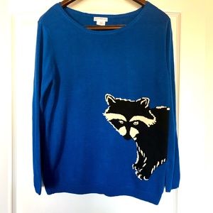 Raccoon Detail Sweater